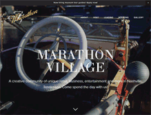 Tablet Screenshot of marathonvillage.net